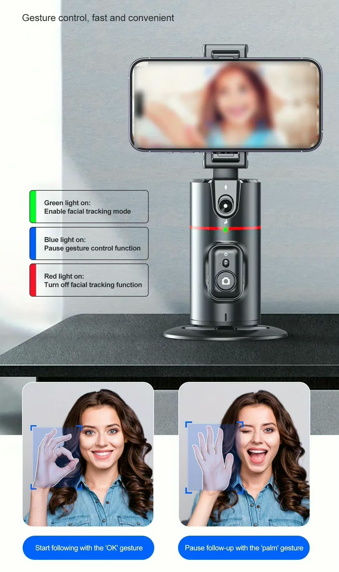 CreatorPro Autoface Tracking Phone Holder