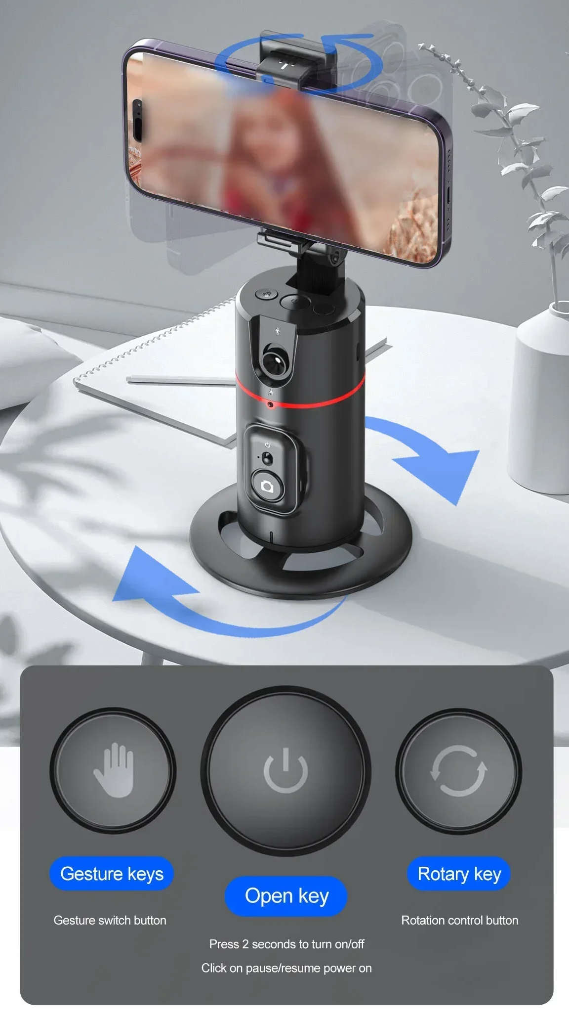 CreatorPro Autoface Tracking Phone Holder